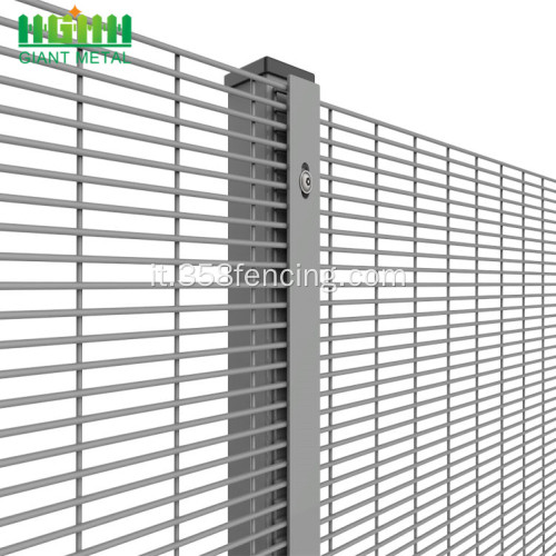 Recinzione in rete rivestita in polvere 358 mesh